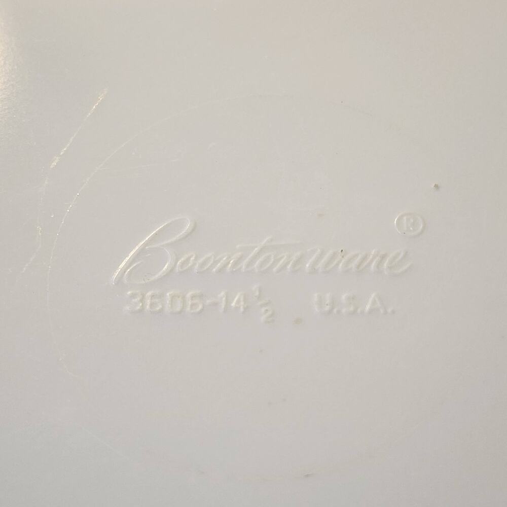 Boonton Ware Atomic Stars Serving Platter- 14.5in - #3606 - Picture 5 of 7